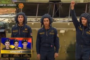 Армянские танкисты в «Танковом биатлоне» завоевали 3-е место