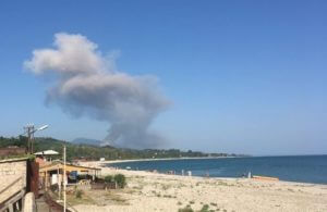 Взрыв прогремел на складе Минобороны Абхазии