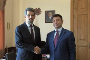 Эдуард Шармазанов принял депутата Меджлиса Турции Каро Пайлана