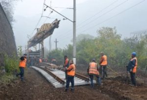ЮКЖД завершила ремонт железнодорожных путей, ведущих к Армянской АЭС