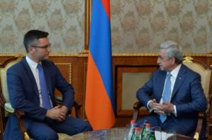 Серж Саргсян принял представителя ПА ОБСЕ по Южному Кавказу