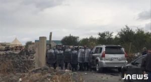 Накаленная ситуация в Грузии: Армянам не разрешают установить хачкар