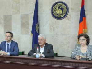 Спецпредставитель ПА ОБСЕ по Южному Кавказу посетил ЕГУ