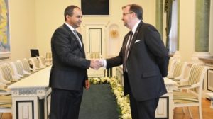 Генеральный прокурор принял посла США Ричарда Милса