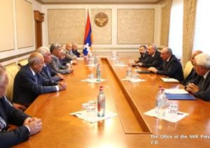 Президент Арцаха обсудил развитие науки с главой Государственного комитета по науке Армении