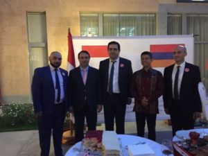 В Ереване торжественно отметили 25-летие установления дипотношений Армении и Индонезии