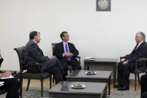 Высокопоставленную делегацию США по вопросам внешней торговли принял глава МИД Армении