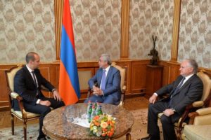Серж Саргсян принял Михеила Джанелидзе