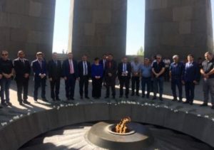 Делегация Кнессета Израиля почтила память жертв Геноцида армян