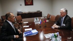 Министры иностранных дел Армении и России встретились