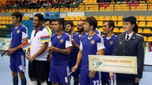 Армянские таможенники победили в международном турнире по мини-футболу