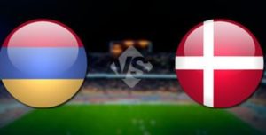 Армения проигрывает Дании после первого тайма