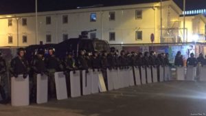 В центре Астаны подрались иностранные рабочие и местные сотрудники охраны
