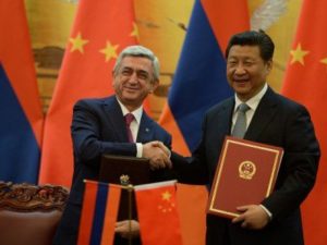 Серж Саргсян: Армения придаёт большое значение длительному развитию и укреплению отношений с Китаем