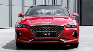 В Сети появилось первое фото Genesis G70 в кузове универсал