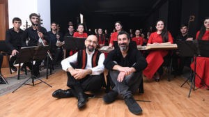 Серж Танкян и съемочная группа CNN побывали в Арт-центре «Нарекаци» в Ереване