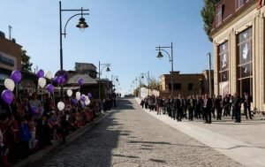 В Гюмри открыта улица Руставели