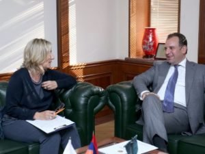 Министр обороны Армении высоко оценил сотрудничество с МККК