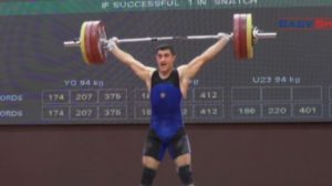 Каруш Гукасян – чемпион Европы по тяжелой атлетике