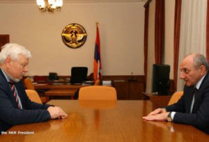 Саакян и Каспршик обсудили ряд вопросов, касающихся ситуации на линии соприкосновения