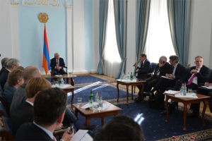 Серж Саргсян принял делегацию во главе с председателем Комитета по политике и безопасности Совета ЕС