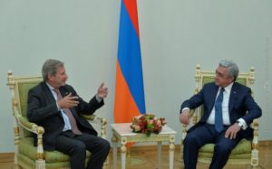 Президент Саргсян принял Йоханнеса Хана