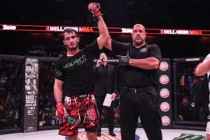 Гегард Мусаси победил Александра Шлеменко в главном бою турнира Bellator 185