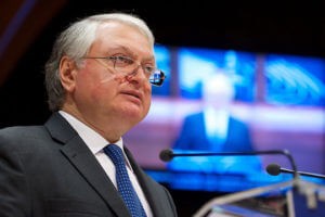 Эдвард Налбандян в Сочи примет участие в заседании Совета глав МИД стран СНГ