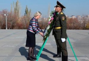 Председатель Сената Королевства Нидерландов посетила Цицернакаберд