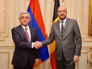 Президент Армении и премьер-министр Бельгии обсудили двустороннее армяно-бельгийское сотрудничество