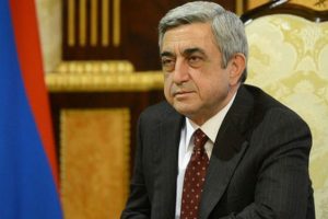 Серж Саргсян направил телеграмму соболезнования президенту Грузии
