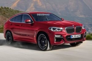 В Сети появились рендеры нового кроссовера BMW X4 M40i