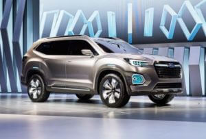 Subaru представила самый большой кроссовер Ascent на выставке в Лос-Анджелесе