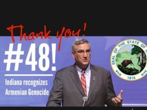 Штат Индиана признала Геноцид армян