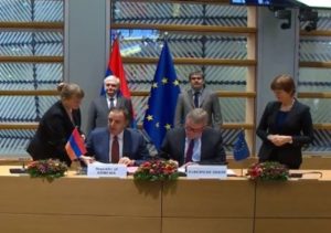 Армения и Евросоюз заключили новое авиационное соглашение