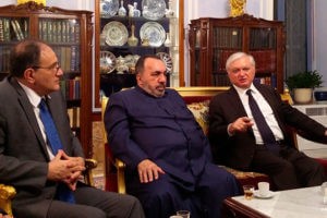 Эдвард Налбандян посетил епархию ААЦ в Иерусалиме