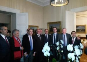 Президент НКР встретился с группой членов Круга дружбы между Францией и Арцахом