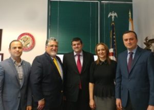 Госминистр Арцаха обсудил в Калифорнии вопросы экономического взаимодействия