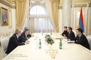 Представитель китайской корпорации China Construction First Group посетил Армению