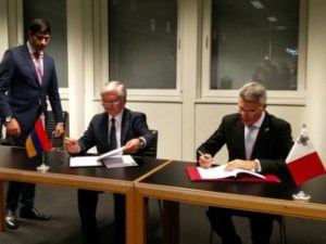 Главы МИД Армении и Мальты подписали соглашение о сотрудничестве в культурной сфере