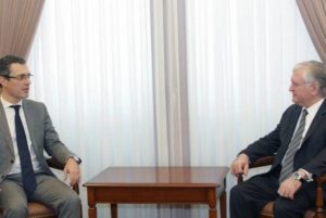 Эдвард Налбандян принял руководителя организации «Европейские друзья Армении»