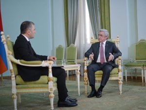Возможность диверсий на линии соприкосновения уменьшилась: Серж Саргсян