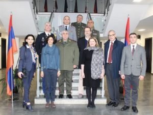 Иностранные послы посетили Военный университет имени Вазгена Саркисяна