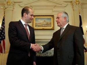 Тиллерсон выразит поддержку расширению сотрудничества с Грузией