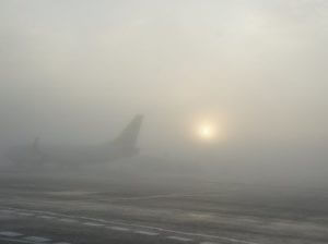 Сильный туман нарушил график работы аэропорта Еревана