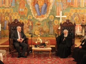 Посол Армении встретился с Католикосом-Патриархом Всея Грузии Ильей Вторым