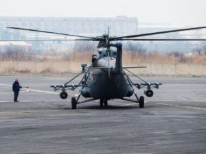 В Армении экипажи боевых вертолетов ЮВО выполняют полеты в режиме «невидимка»