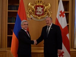 Серж Саргсян: Грузия должна использовать возможности Армении для экспорта своих товаров в ЕАЭС
