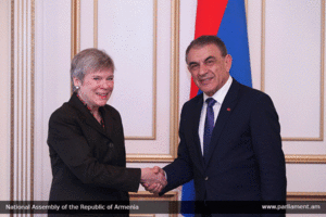 Роуз Геттемюллер - о важности содействия правительства Германии утилизации старой военной техники в Армении