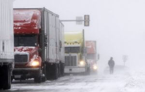 Верхний Ларс закрыт для тяжелых автомобилей